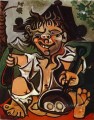 El Bobo 1959 cubismo Pablo Picasso